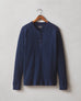 Men's Waffle Long Sleeve Henley - Pageant Blue
